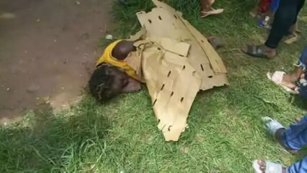 Mentally Challenged Woman Gives Birth In Asaba(Photos)